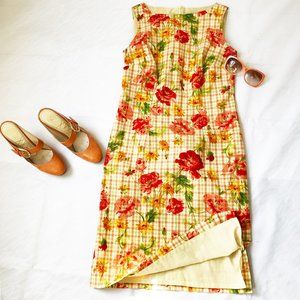 Linea Domani sleeveless sheath dress